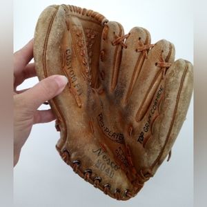 Vintage Nesco 8040 Top Grain Cowhide Leather All Star Baseball Glove